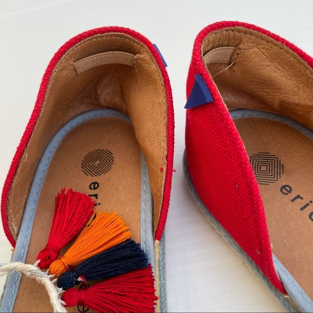 Eric Michael “Electra” style slip-on tassel sandal - Picture 3 of 10